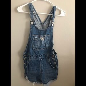 Topshop women’s MOTO shortalls, size 2